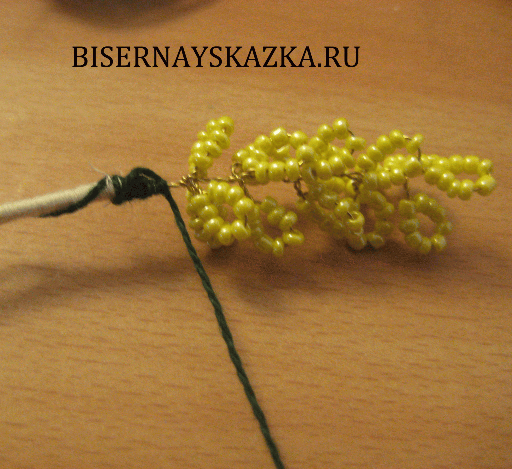 тюльпаны из бисера